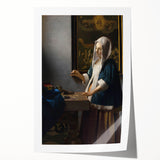 Baroque Woman with Balance Wall Art – Timeless Symbol of Harmony