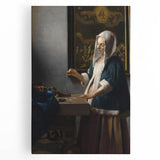 Baroque Woman with Balance Wall Art – Timeless Symbol of Harmony