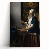 Baroque Woman with Balance Wall Art – Timeless Symbol of Harmony