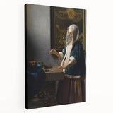 Baroque Woman with Balance Wall Art – Timeless Symbol of Harmony