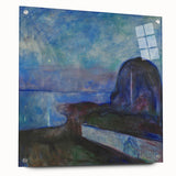 Expressionist Art - Starry Night by Edvard Munch (1893)