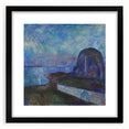 Expressionist Art - Starry Night by Edvard Munch (1893)
