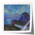 Expressionist Art - Starry Night by Edvard Munch (1893)