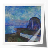 Expressionist Art - Starry Night by Edvard Munch (1893)