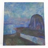Expressionist Art - Starry Night by Edvard Munch (1893)