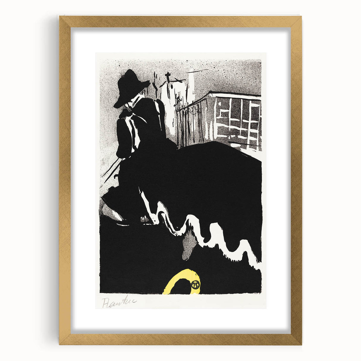 Impressionist Print - Last Ballad by Toulouse-Lautrec Wall Art