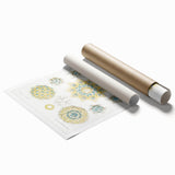 Modern Wall Art - Intricate Polycyttaria Print for Nature-Inspired Decor