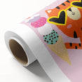 Kids Room Decor - Fun Tiger & Ice Cream Wall Art for Girls’ Spaces