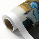 Baroque Woman Reading a Letter Wall Art – Timeless Quiet Elegance