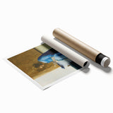 Baroque Woman Reading a Letter Wall Art – Timeless Quiet Elegance