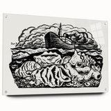 Expressionist Art - Steamship at Sea by Leo Gestel (ca. 1891–1941)