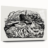 Expressionist Art - Steamship at Sea by Leo Gestel (ca. 1891–1941)