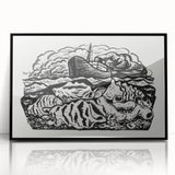 Expressionist Art - Steamship at Sea by Leo Gestel (ca. 1891–1941)