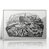 Expressionist Art - Steamship at Sea by Leo Gestel (ca. 1891–1941)