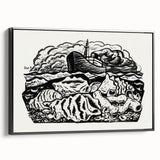 Expressionist Art - Steamship at Sea by Leo Gestel (ca. 1891–1941)