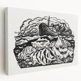 Expressionist Art - Steamship at Sea by Leo Gestel (ca. 1891–1941)