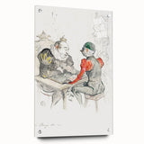 Impressionist Print - Le Bézigue by Toulouse-Lautrec Wall Art
