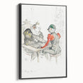 Impressionist Print - Le Bézigue by Toulouse-Lautrec Wall Art