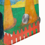 Vibrant Abstract Modern Wall Art - "Mistral" by Paul Gauguin Print