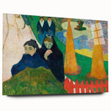 Vibrant Abstract Modern Wall Art - "Mistral" by Paul Gauguin Print