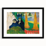 Vibrant Abstract Modern Wall Art - "Mistral" by Paul Gauguin Print