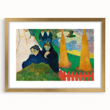 Vibrant Abstract Modern Wall Art - "Mistral" by Paul Gauguin Print