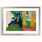 Vibrant Abstract Modern Wall Art - "Mistral" by Paul Gauguin Print