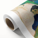 Vibrant Abstract Modern Wall Art - "Mistral" by Paul Gauguin Print