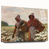 Realism Art Print - The Cotton Pickers by Winslow Homer - Detailed Realism