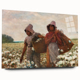 Realism Art Print - The Cotton Pickers by Winslow Homer - Detailed Realism