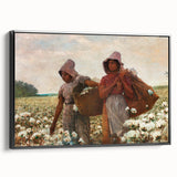 Realism Art Print - The Cotton Pickers by Winslow Homer - Detailed Realism