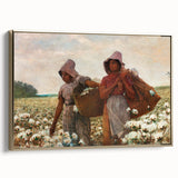 Realism Art Print - The Cotton Pickers by Winslow Homer - Detailed Realism