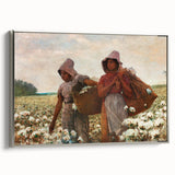 Realism Art Print - The Cotton Pickers by Winslow Homer - Detailed Realism