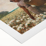 Realism Art Print - The Cotton Pickers by Winslow Homer - Detailed Realism
