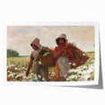 Realism Art Print - The Cotton Pickers by Winslow Homer - Detailed Realism