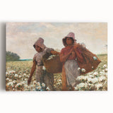 Realism Art Print - The Cotton Pickers by Winslow Homer - Detailed Realism