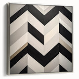 Modern Geometric Wall Art – Large Canvas & Framed Print