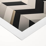 Modern Geometric Wall Art – Large Canvas & Framed Print