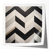 Modern Geometric Wall Art – Large Canvas & Framed Print