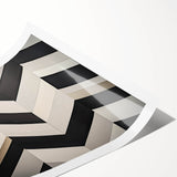 Modern Geometric Wall Art – Large Canvas & Framed Print