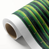 Abstract floral design on rolled canvas, showcasing vibrant colors and intricate patterns, ideal for home decor. Packaged securely in a sturdy cardboard tube for protection during shipping.