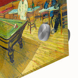 Impressionist Night Café Wall Art - Van Gogh's Vibrant Café Scene Print