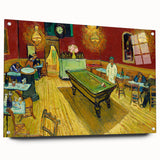 Impressionist Night Café Wall Art - Van Gogh's Vibrant Café Scene Print