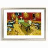 Impressionist Night Café Wall Art - Van Gogh's Vibrant Café Scene Print