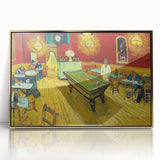 Impressionist Night Café Wall Art - Van Gogh's Vibrant Café Scene Print