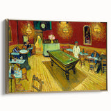 Impressionist Night Café Wall Art - Van Gogh's Vibrant Café Scene Print