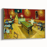 Impressionist Night Café Wall Art - Van Gogh's Vibrant Café Scene Print
