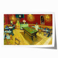 Impressionist Night Café Wall Art - Van Gogh's Vibrant Café Scene Print