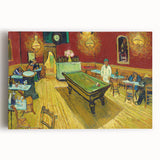 Impressionist Night Café Wall Art - Van Gogh's Vibrant Café Scene Print