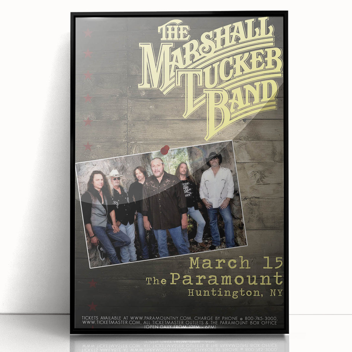 The Marshall Tucker Band Concert Poster – Vintage 2016 Art